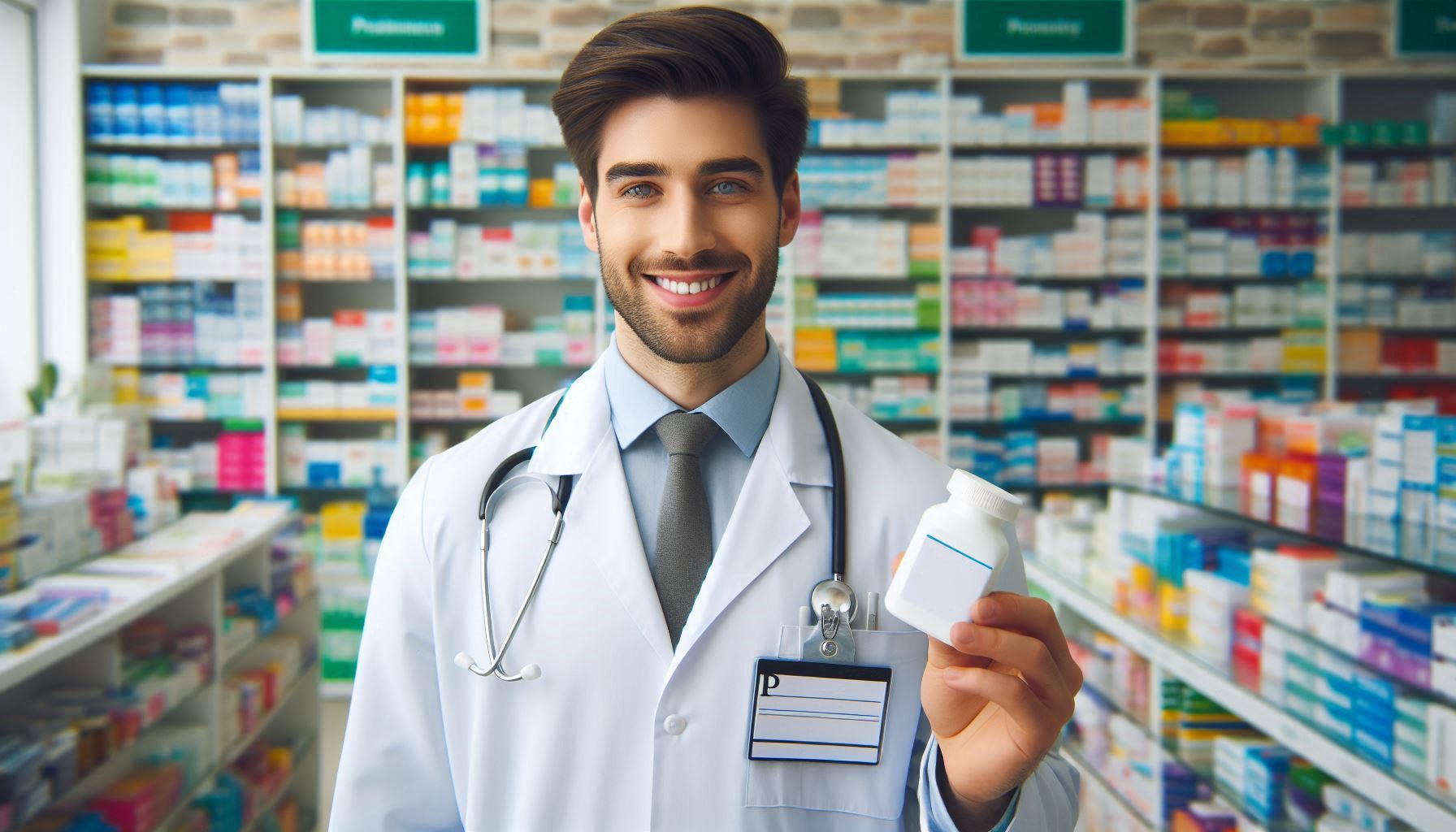 25 de setembro é o Dia Internacional do Farmacêutico (Foto - Microsoft Designer)