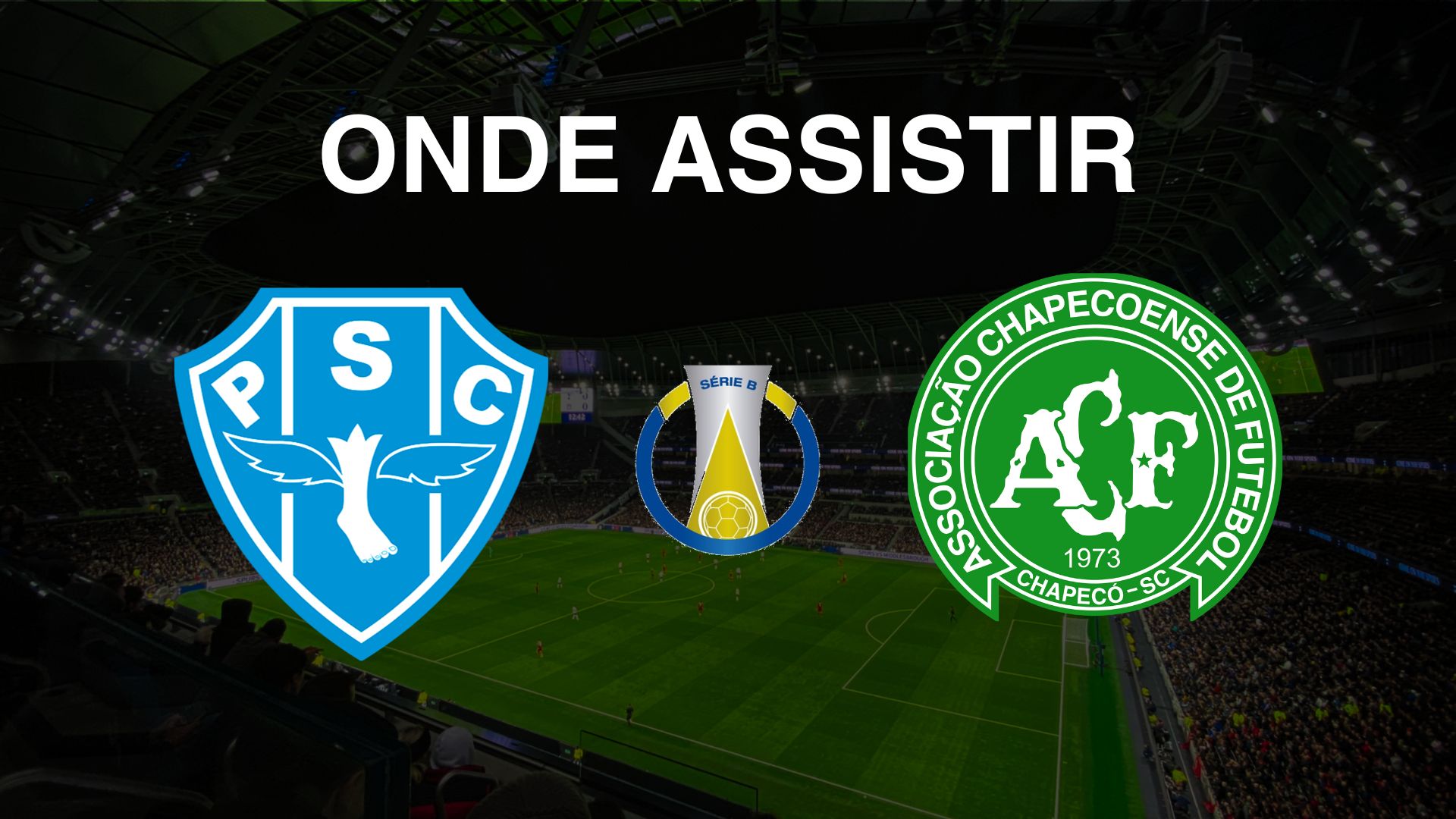 Onde assistir Paysandu x Chapecoense, pela 31ª rodada do Brasileirão Série B 2024