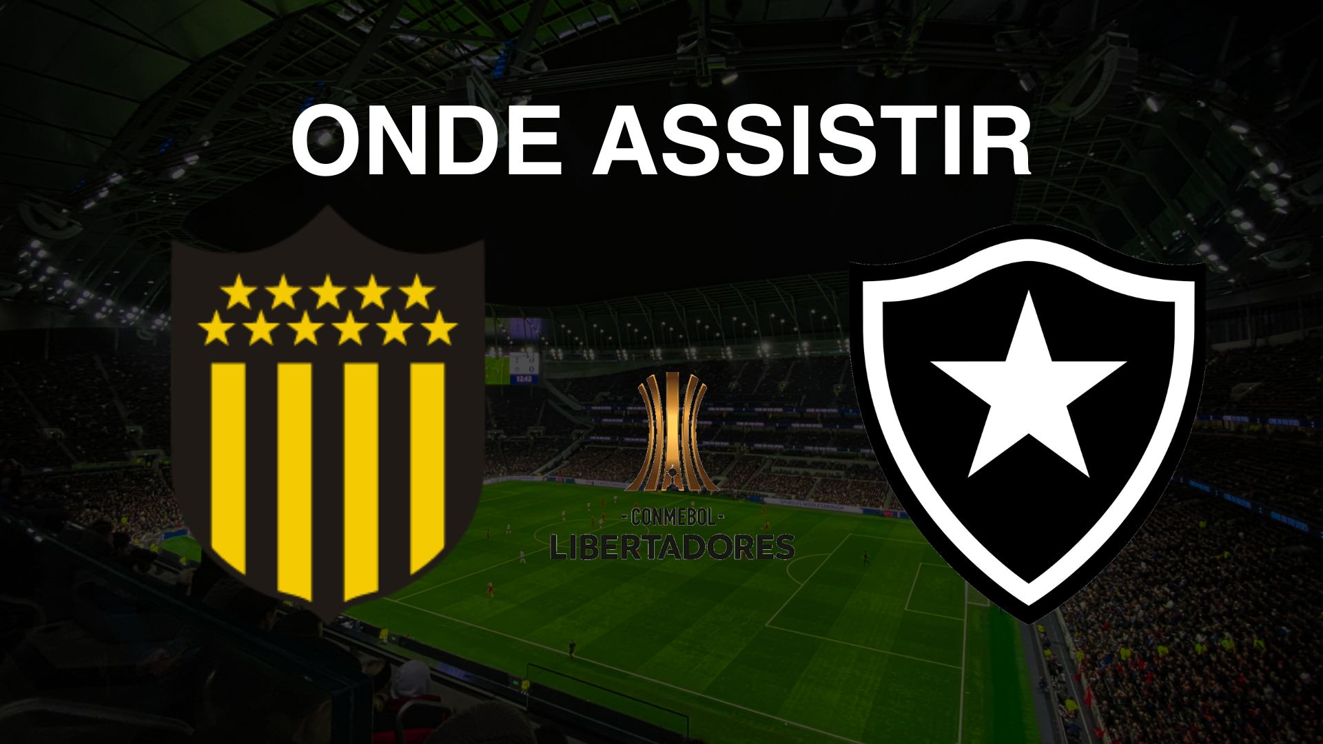 Onde assistir Peñarol x Botafogo, pela Semifinal da Libertadores 2024