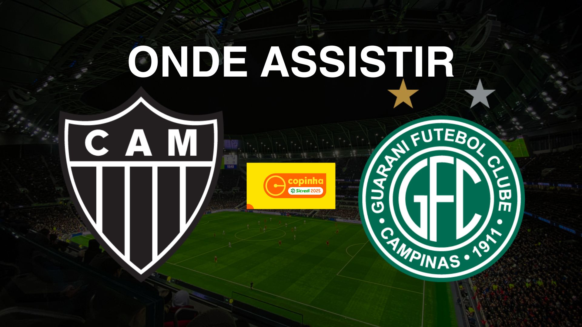 Atlético Mineiro (MG) x Guarani: onde assistir o jogo da Copa São Paulo de Futebol Júnior 2025