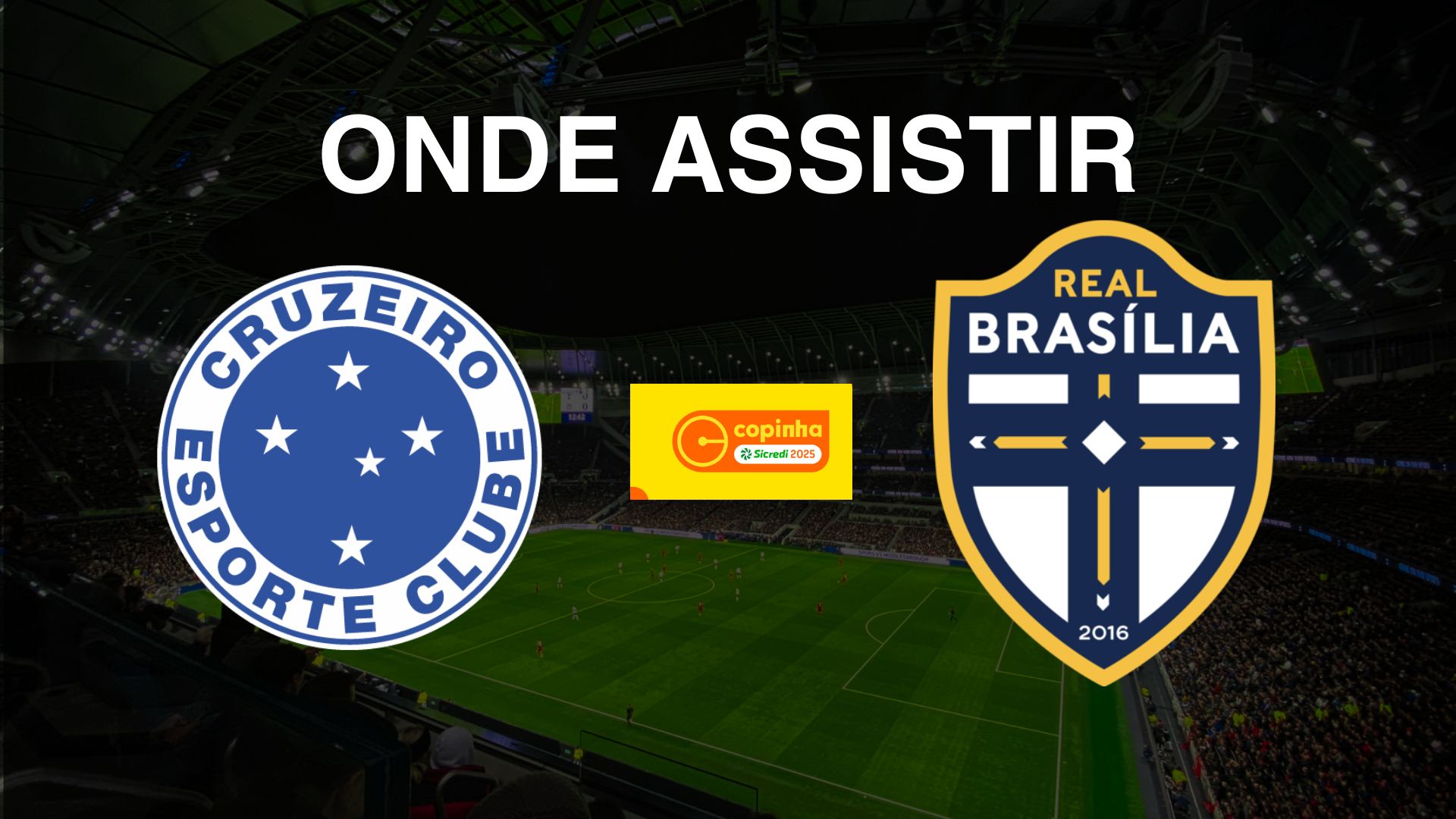 Cruzeiro (MG) x Real Brasília (DF): onde assistir o jogo da Copa São Paulo de Futebol Júnior 2025