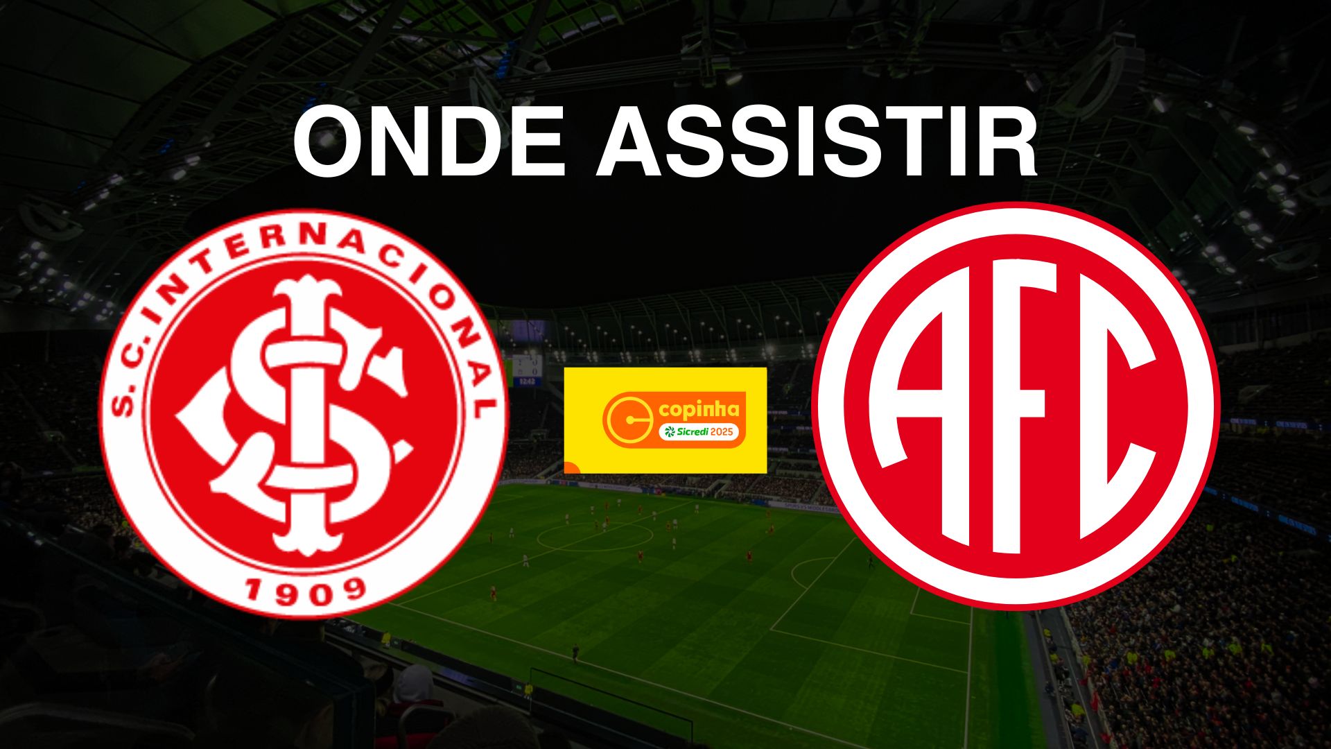 Internacional x América (SE): onde assistir o jogo da Copa São Paulo de Futebol Júnior 2025