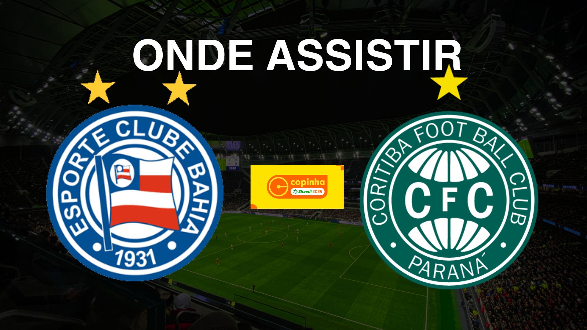 Bahia (BA) x Coritiba (PR): onde assistir o jogo da Copa São Paulo de Futebol Júnior 2025