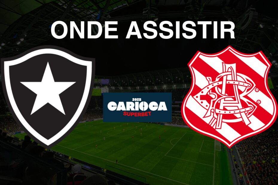 Botafogo X Bangu: onde assistir o jogo do Campeonato Carioca 2025