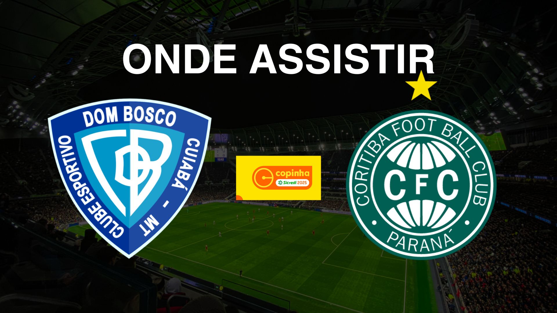 CE Dom Bosco (MT) x Coritiba (PR): onde assistir o jogo da Copa São Paulo de Futebol Júnior 2025