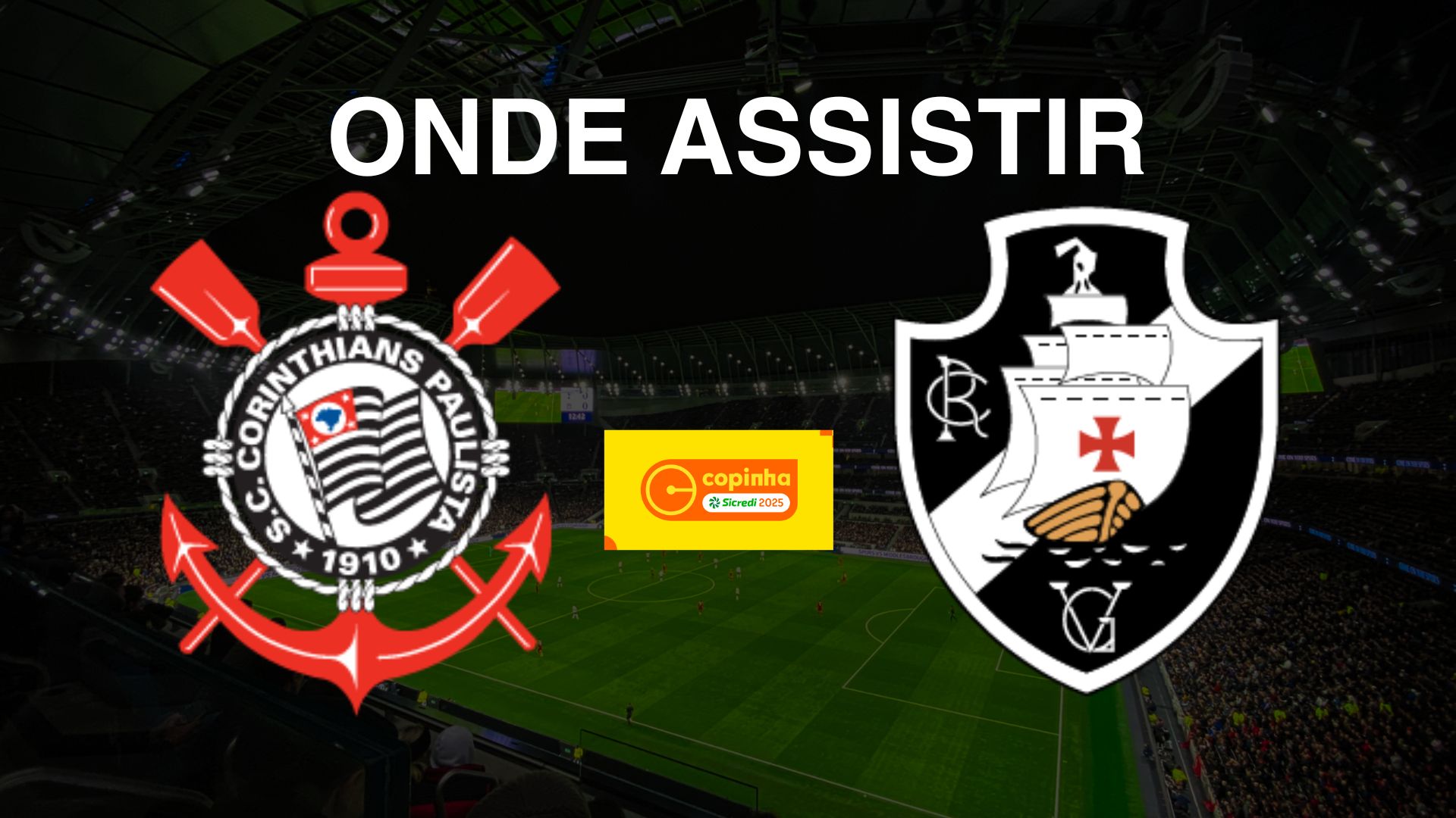 Corinthians x Vasco: onde assistir o jogo da Copa São Paulo de Futebol Júnior 2025