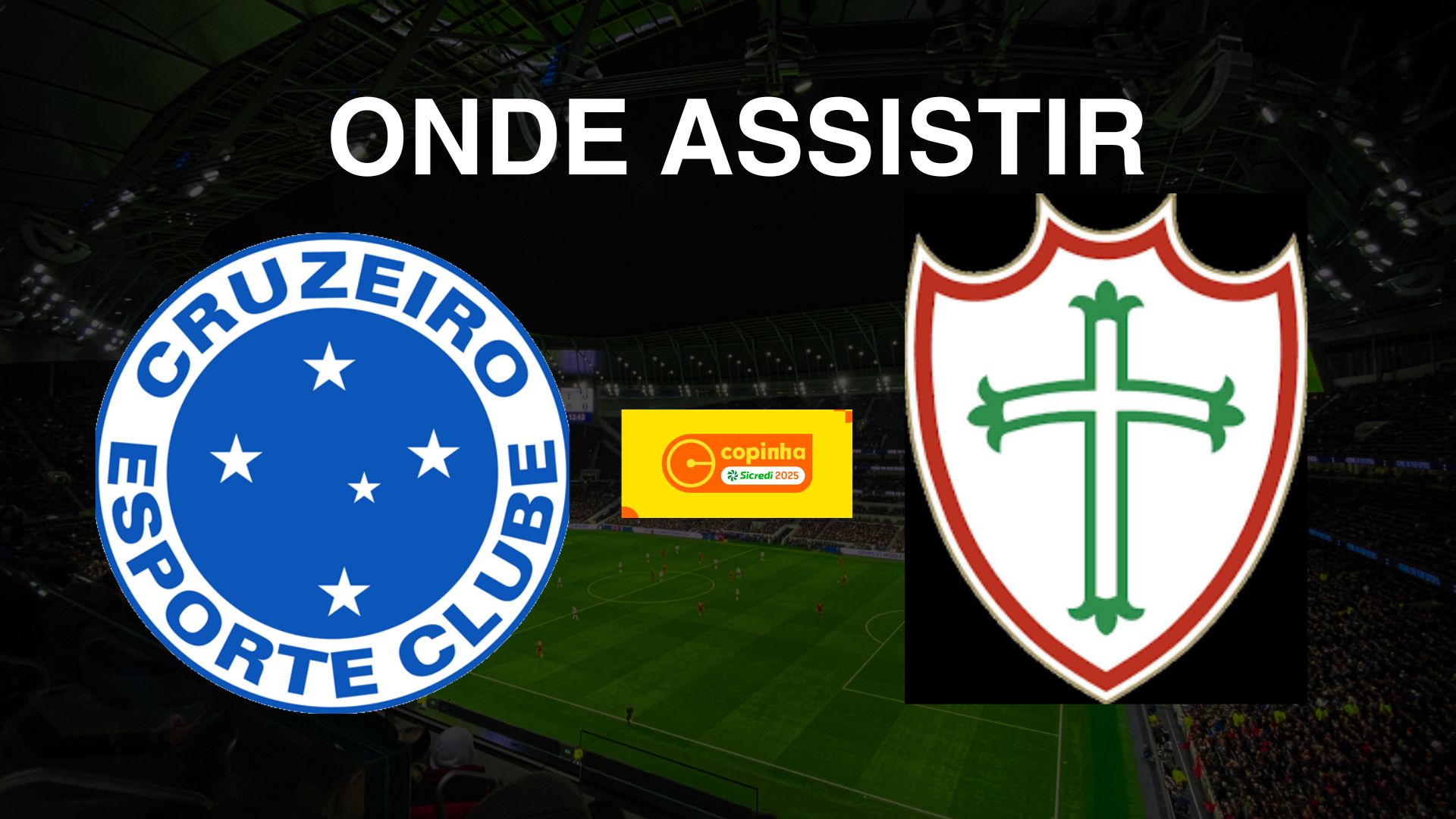 Cruzeiro (MG) x Portuguesa (SP): onde assistir o jogo da Copa São Paulo de Futebol Júnior 2025