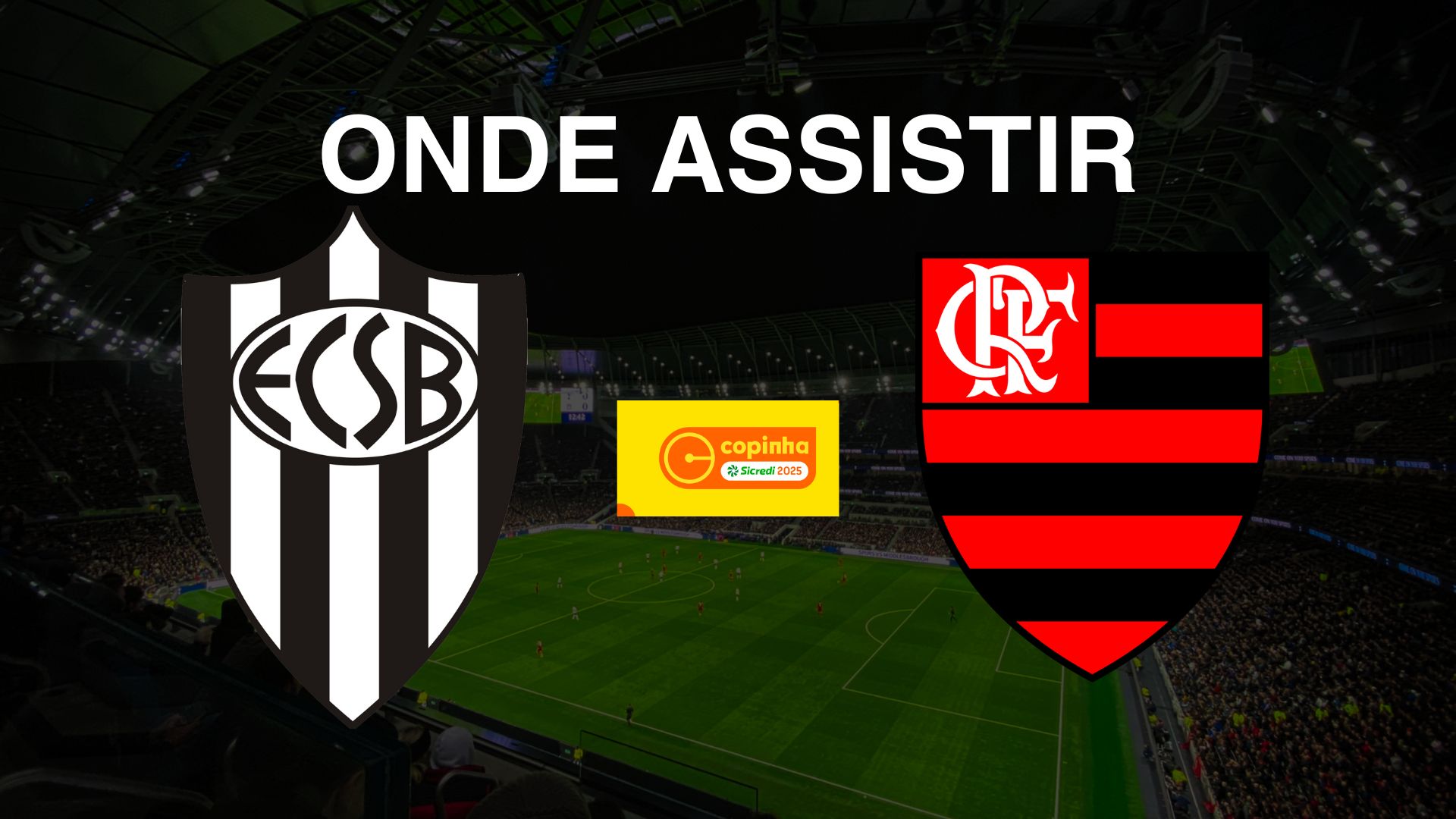 EC São Bernardo (SP) x Flamengo (RJ): onde assistir o jogo da Copa São Paulo de Futebol Júnior 2025