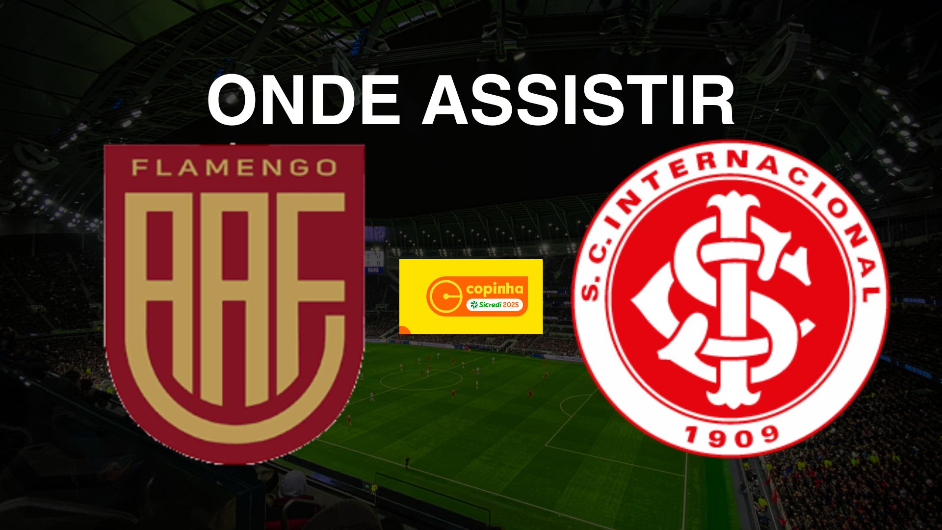 Flamengo (SP) x Internacional (RS): onde assistir o jogo da Copa São Paulo de Futebol Júnior 2025