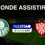 Noroeste x Palmeiras Onde Assistir ao Campeonato Paulista 2025