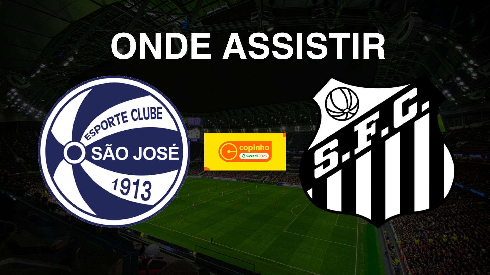 São José (RS) x Santos (SP): onde assistir o jogo da Copa São Paulo de Futebol Júnior 2025